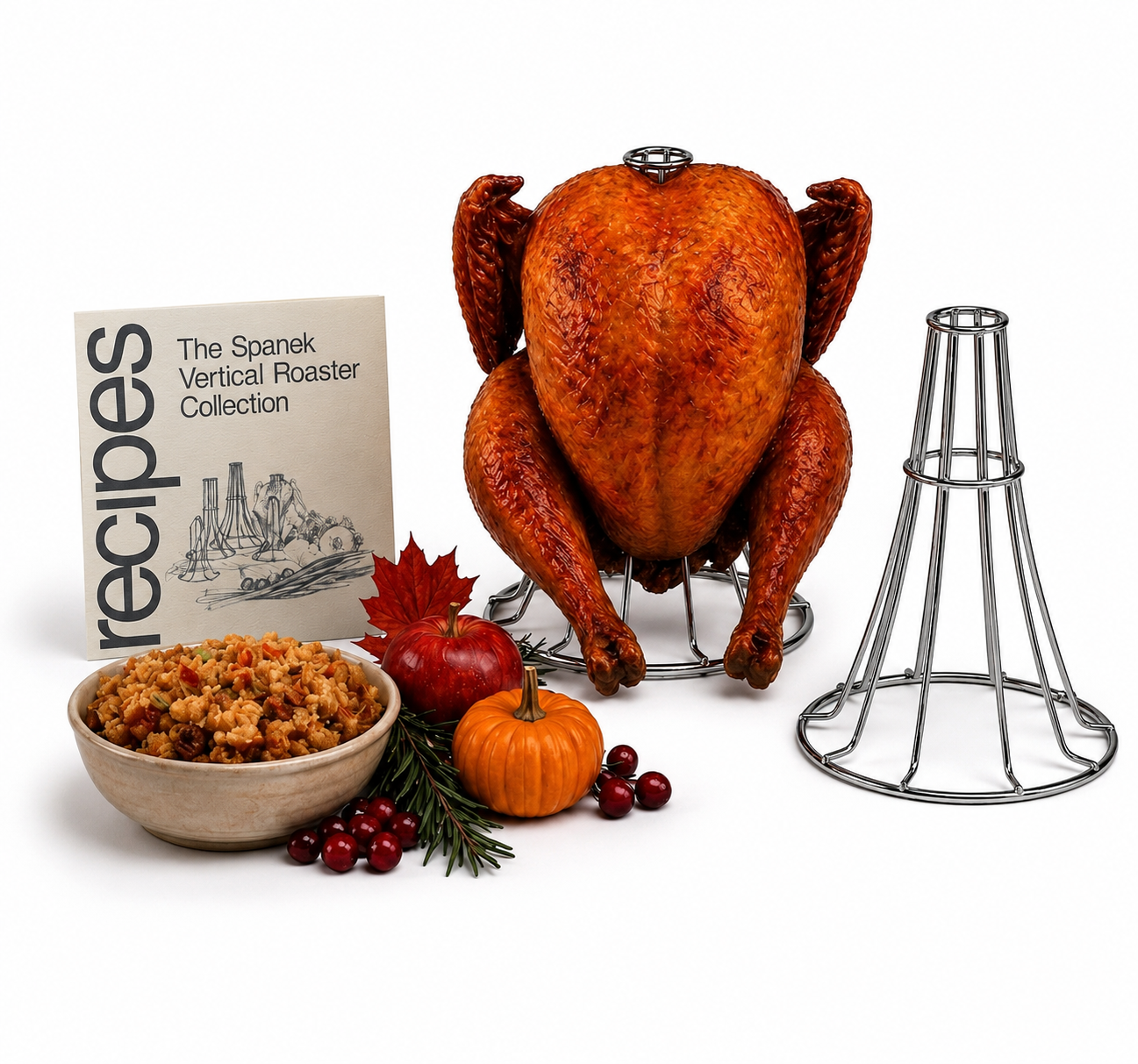 Turkey Jun 18 Spanek Vertical Turkey Roaster - Image 1